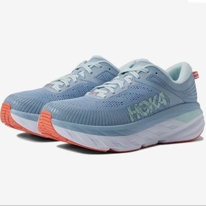 Hoka Bondi 7 in Blue Fog